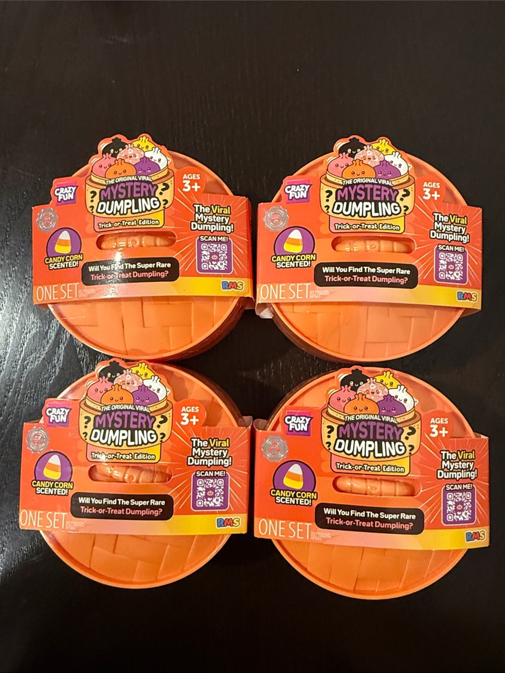 RMS The Original Viral Mystery Dumpling Trick-or-Treat Edition | Bundle Of 4
